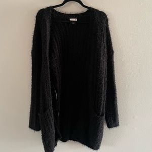 Cozy Black Cardigan